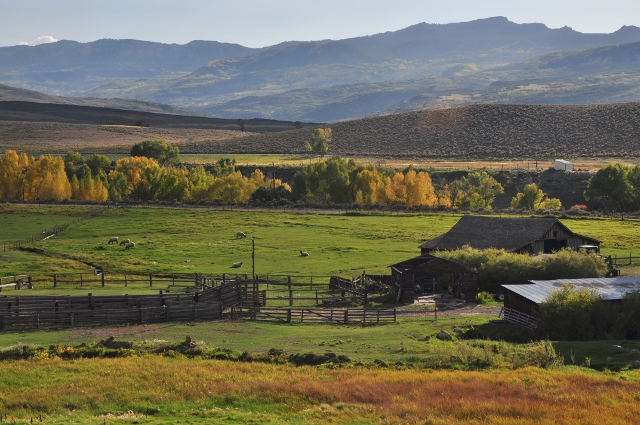 West Elk countryside
